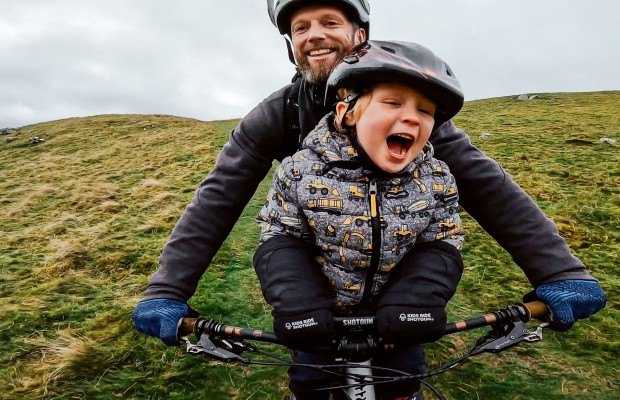 Manoplas Pogie da Kids Ride Shotgun para os pequenos