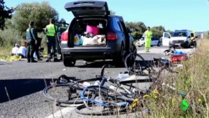 Ciclista atropellado en Mallorca
