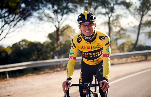 Milan Vader já usa as cores da Jumbo Visma