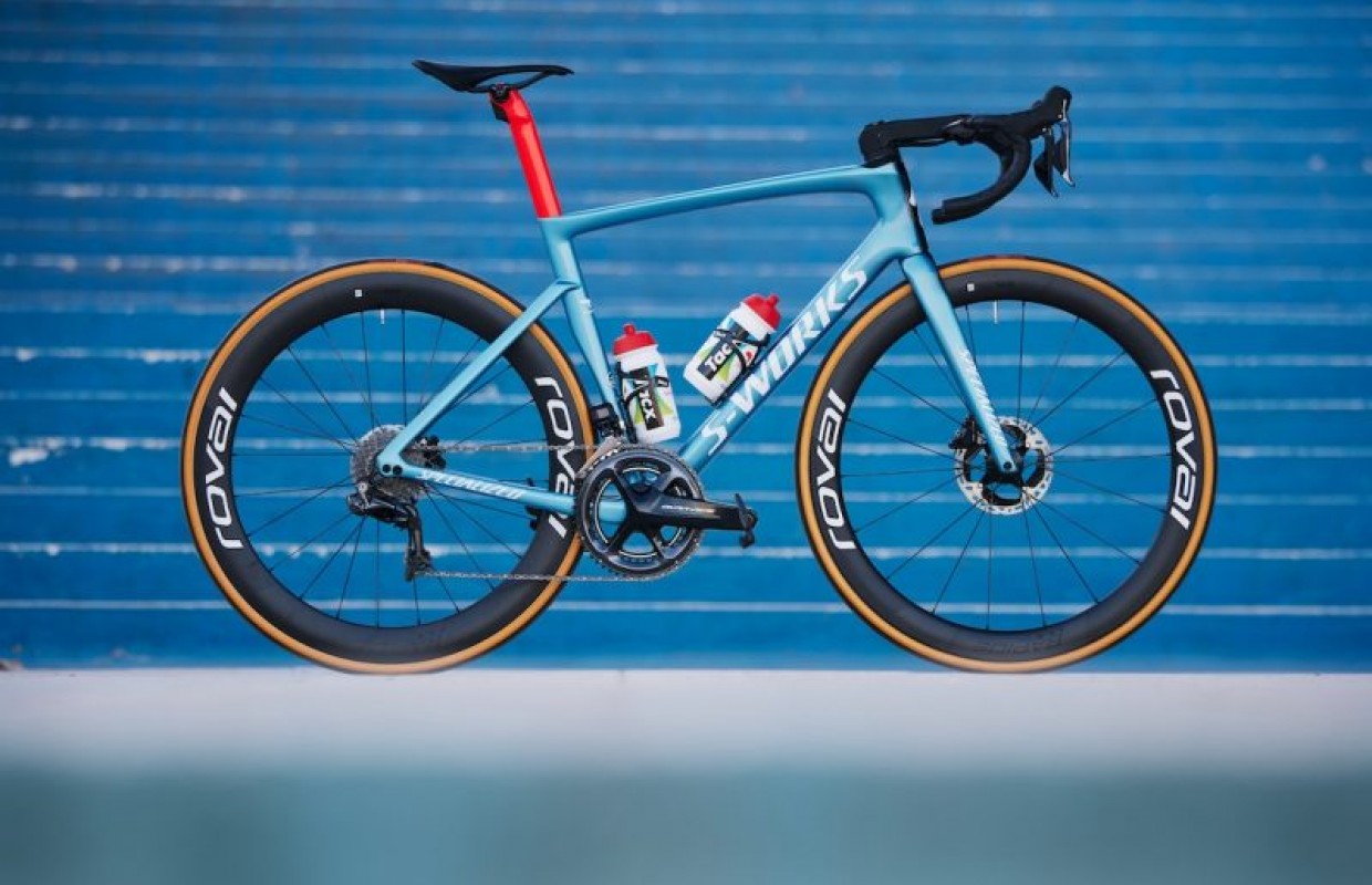 A Specialized S-Works Tarmac SL7 de Peter Sagan para 2022