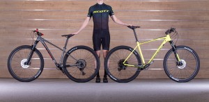 Não consegue encontrar tamanhos de bicicletas grandes? A SCOTT tem a solução