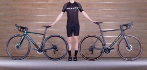 Não consegue encontrar tamanhos de bicicletas grandes? A SCOTT tem a solução