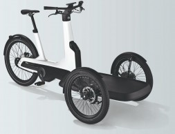 La nueva bici eléctrica de Volkswagen puede transportar hasta 210 kg