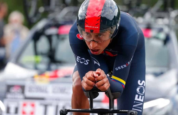 Um vídeo do acidente de Egan Bernal se torna público