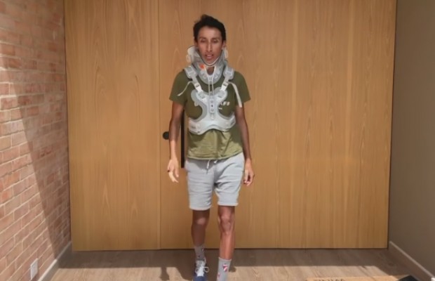 Egan Bernal mostra que já pode andar com os próprios pés