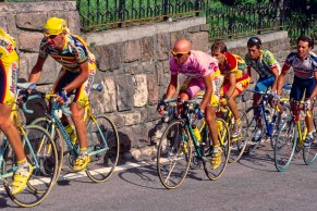 Pantani maglia rosa
