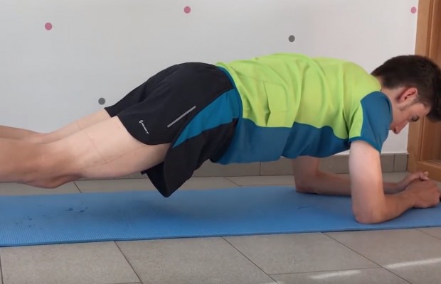 Como um ciclista profissional treina o core?