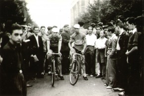 Ciclistas Orbea años 40