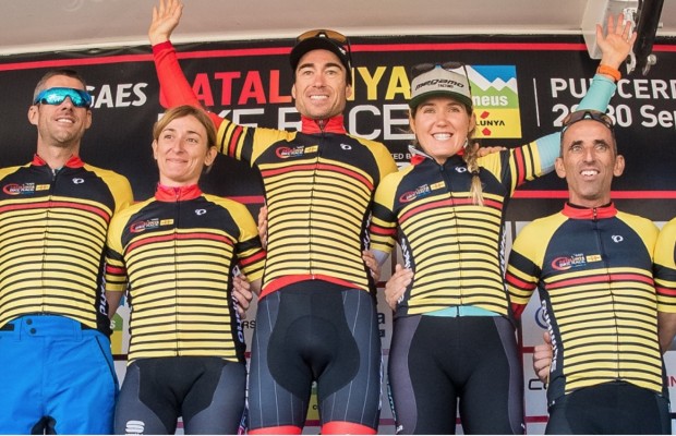 Sergio Mantecón y Clàudia Galicia ganan la Catalunya Bike Race 2018