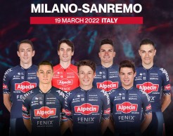 Plantilla Alpecin Milán-Sanremo
