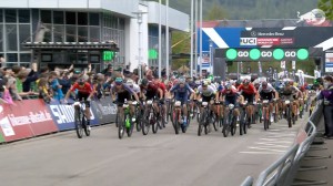 Tom Pidcock dynamites the race and wins in Albstadt, Valero finishes on the podium