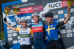 Jolanda Neff gana al sprint el Short Track de Nove Mesto