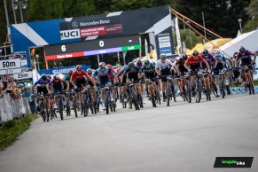 An impressive Schwarzbauer is the fastest on the Nove Mesto Short Track