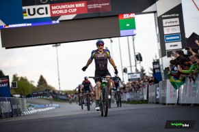 An impressive Schwarzbauer is the fastest on the Nove Mesto Short Track