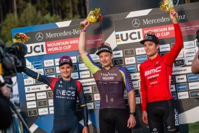 An impressive Schwarzbauer is the fastest on the Nove Mesto Short Track