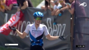 Bec McConnel's brilliant performance to win the Nove Mesto XCO World Cup