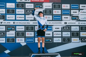 Bec McConnel's brilliant performance to win the Nove Mesto XCO World Cup
