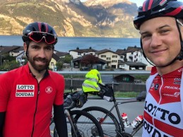 El bikepacking llega al ciclismo profesional , De Gendt y Wellens regresan de Il Lombardia a Bélgica en bici