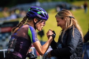 Loana Lecomte wins the 2022 Leogang Short Track