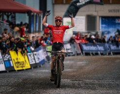 Fluckiger is the fastest at the 2022 Leogang Short Track