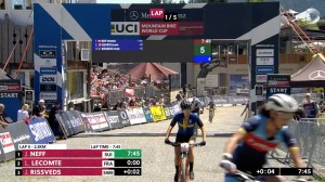 La mejor Loana Lecomte regresa para dominar la Copa del Mundo de Leogang