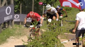 Fluckiger wins another epic battle against Nino Schurter in the Leogang World Cup