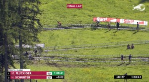 Fluckiger wins another epic battle against Nino Schurter in the Leogang World Cup