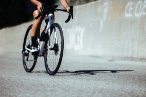 New Fulcrum Speed 25 wheels, ready for climbing