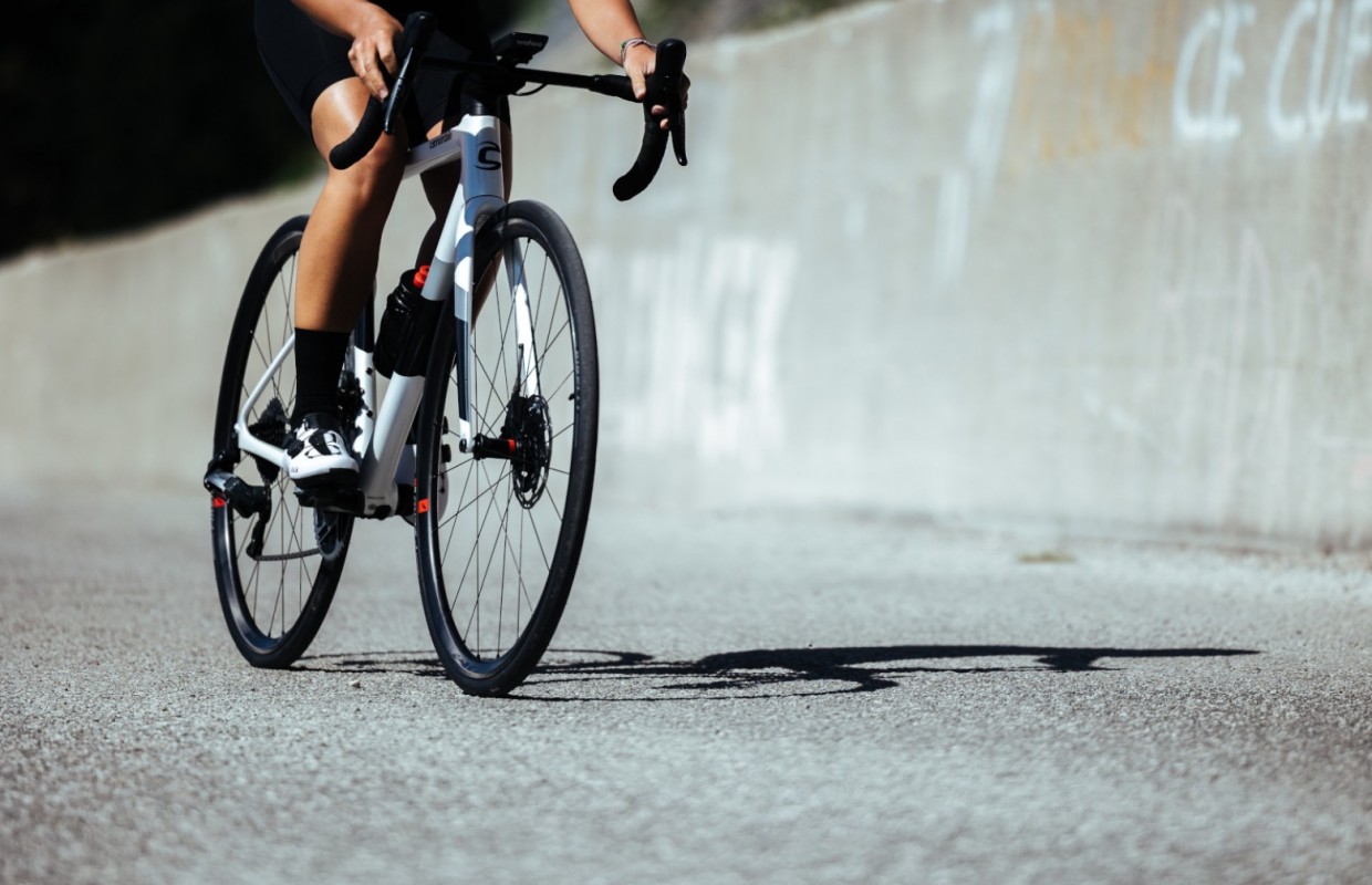 New Fulcrum Speed 25 wheels, ready for climbing