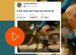 Ya puedes subir vídeos a tus actividades de Strava