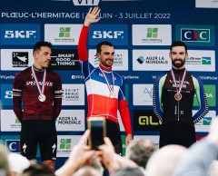 Loana Lecomte e Titouan Carod são os novos campeões franceses de XCO