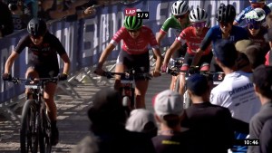 Jenny Rissveds wins the Lenzerheide Short Track with a hard attack