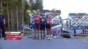 Jenny Rissveds wins the Lenzerheide Short Track with a hard attack