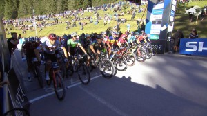 Filippo Colombo wins in an epic sprint the XCC World Cup in Lenzerheide