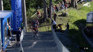 Filippo Colombo wins in an epic sprint the XCC World Cup in Lenzerheide
