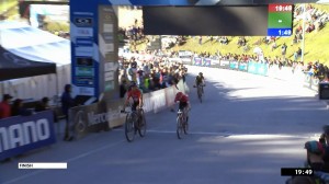 Filippo Colombo wins in an epic sprint the XCC World Cup in Lenzerheide