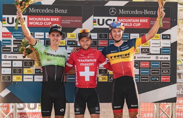 Mathias Flueckiger gana con autoridad el Short Track de la Copa del Mundo de Vallnord