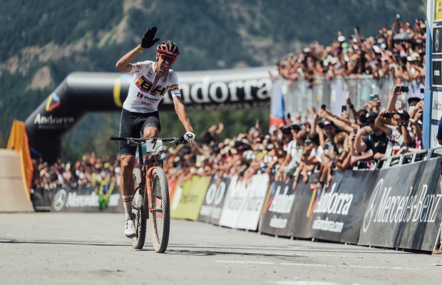 Solo Braidot puede con David Valero en la Copa del Mundo XCO de Vallnord 2022