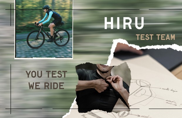 HIRU busca ciclistas que queiram testar e desenvolver seus novos uniformes