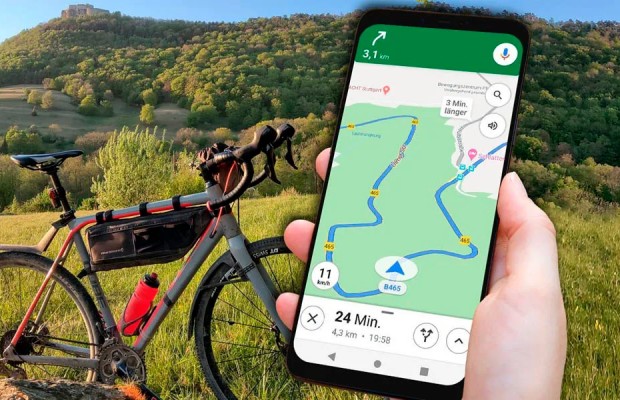 Google maps se actualiza para ciclistas