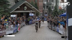 Vitória para Blevins e forte queda para Schurter na Copa do Mundo XCC de Snowshoe de 2022