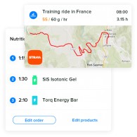 EatMyRide, um aplicativo que ajuda você a planejar o que comer e beber durante os treinos