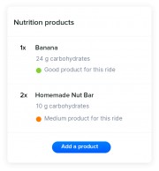 EatMyRide, um aplicativo que ajuda você a planejar o que comer e beber durante os treinos