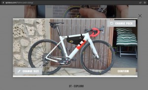 Apidura traz uma ferramenta virtual para você escolher a bolsa perfeita para o seu quadro