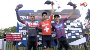 Filippo Colombo is the fastest in the Short Track of Mont-Sainte-Anne