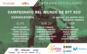 Esta es la selección española para el Mundial MTB 2022 de Les Gets
