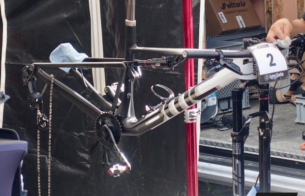 Nova BMC Fourstroke 2023 vista em Les Gets