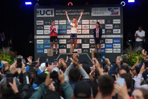 Pauline Ferrand Prevot gana el Campeonato del Mundo de Short Track 2022