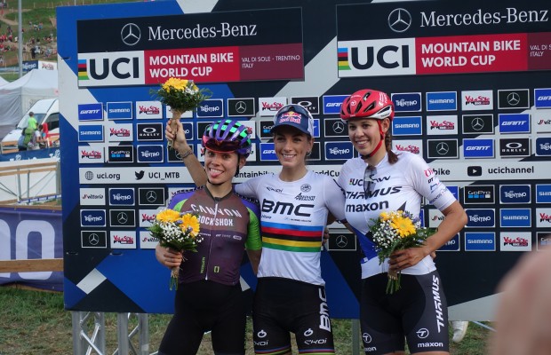 Pauline Ferrand-Prevot wins in a sprint the last Short Track of the year in Val Di Sole