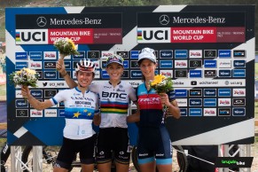 Pauline Ferrand-Prevot domina y gana la Copa del Mundo XCO de Val di Sole 2022